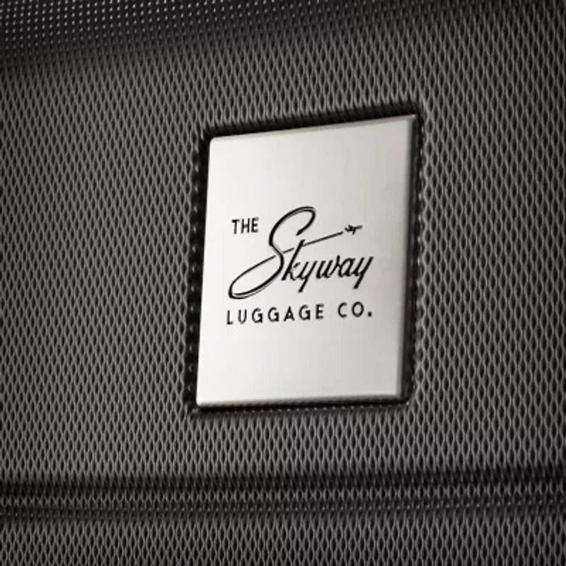 Skyway Everett 24 Inch Hardside Lightweight Checked Spinner Luggage
