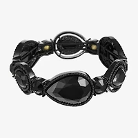 Mixit Black Womens Black Stretch Bracelet