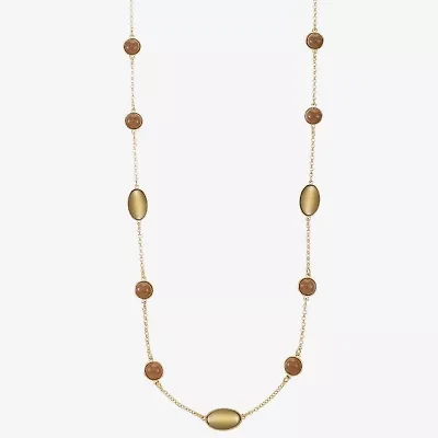 Liz Claiborne Station Womens 34 Inch Strand Necklace