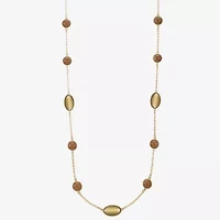 Liz Claiborne Station Womens 34 Inch Strand Necklace