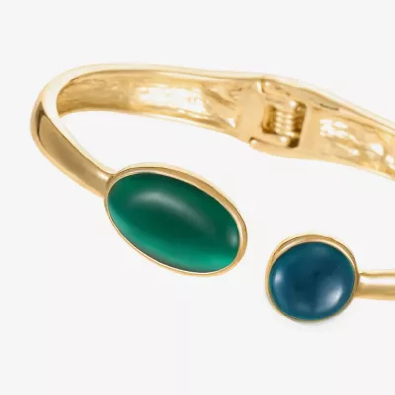 Liz Claiborne Gold Tone Womens Cuff Bracelet
