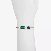 Liz Claiborne Gold Tone Womens Cuff Bracelet