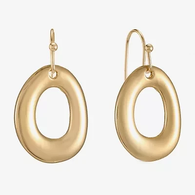 Liz Claiborne Womens Round Drop Earrings