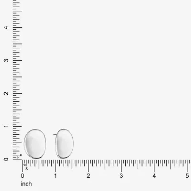 Liz Claiborne 35mm Round Stud Earrings