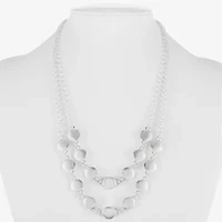 Liz Claiborne Layered Womens Inch Strand Necklace