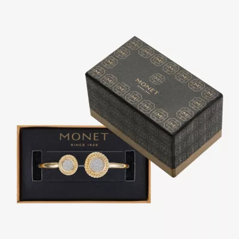 Monet Jewelry Two Tone Womens Cuff Bracelet