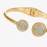 Monet Jewelry Two Tone Womens Cuff Bracelet