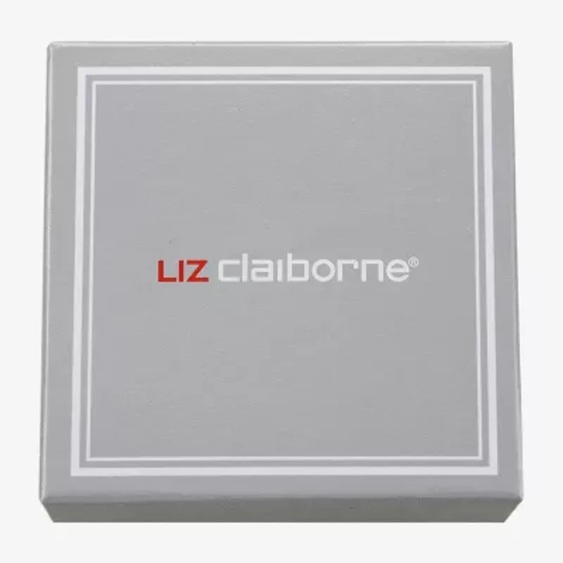 Liz Claiborne Open Work Pendant Necklace And Drop Earring Womens 2-pc. Jewelry Set
