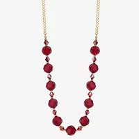 Liz Claiborne Beaded Womens 17 Inch Collar Necklace