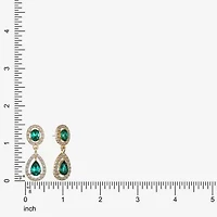 Monet Jewelry Womens Glass Hypoallergenic Drop Earrings