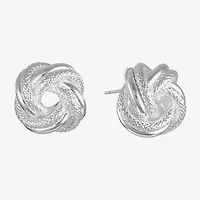 Monet Jewelry Knot 14mm Stud Earrings
