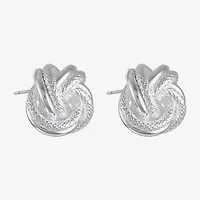 Monet Jewelry Knot 14mm Stud Earrings