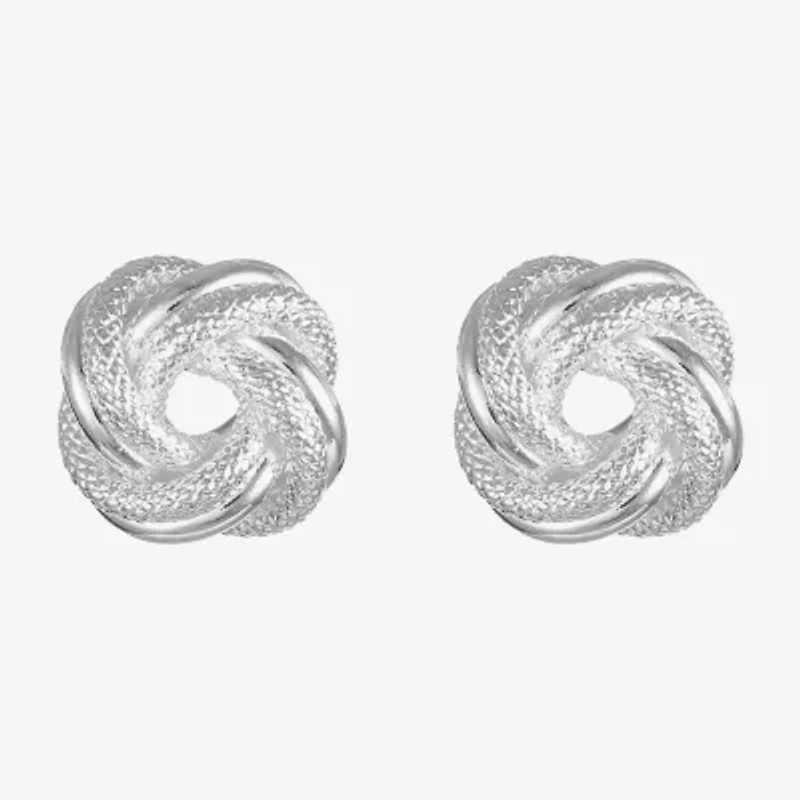 Monet Jewelry Knot 14mm Stud Earrings