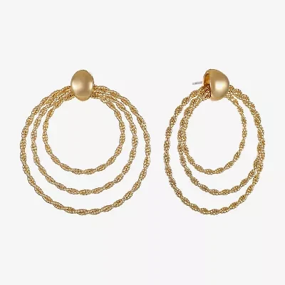 Monet Jewelry Door Knocker Womens Hypoallergenic Drop Earrings