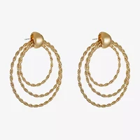 Monet Jewelry Door Knocker Womens Hypoallergenic Drop Earrings