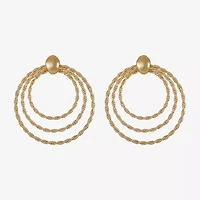 Monet Jewelry Door Knocker Womens Hypoallergenic Drop Earrings