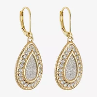 Monet Jewelry Womens Glass Drop Earrings