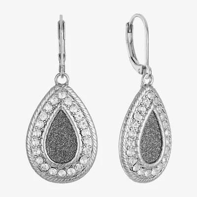 Monet Jewelry Womens Glass Drop Earrings