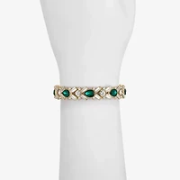Monet Jewelry Womens Glass Stretch Bracelet