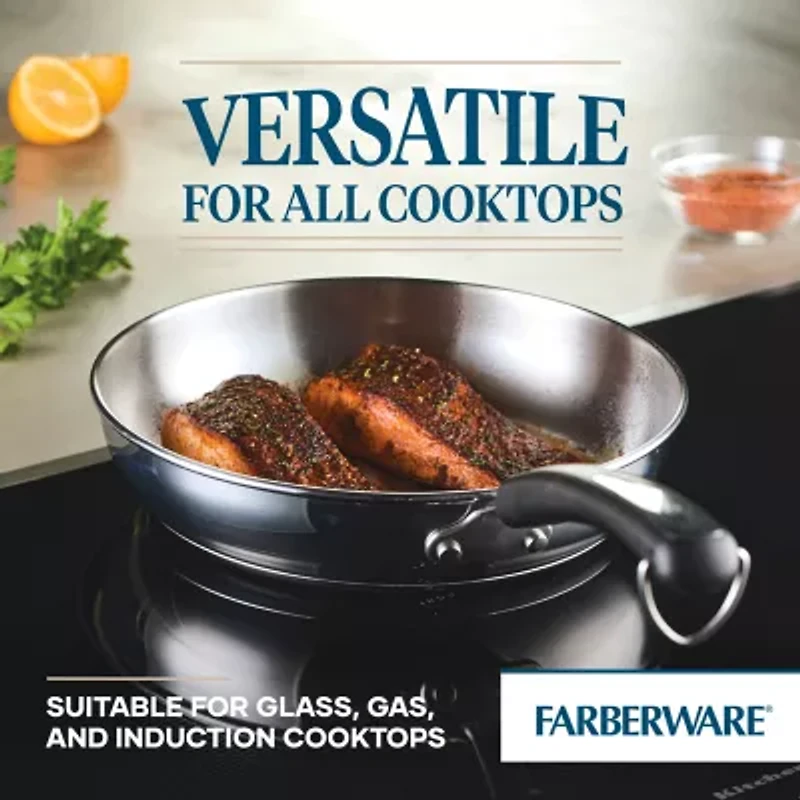 Farberware Brilliance Stainless Steel 10-pc. Cookware Set