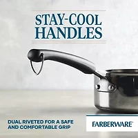Farberware Brilliance Stainless Steel 1-qt. Sauce Pan