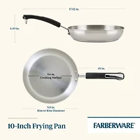 Farberware Brilliance Stainless Steel 10" Frying Pan
