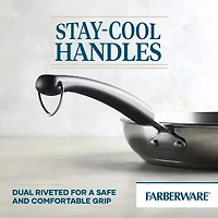 Farberware Brilliance Stainless Steel 12.25" Frying Pan