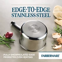 Farberware Brilliance Stainless Steel 3-qt. Sauce Pan