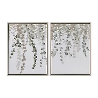 INK+IVY Botanical Waterfall 2-pc. Wall Art Set