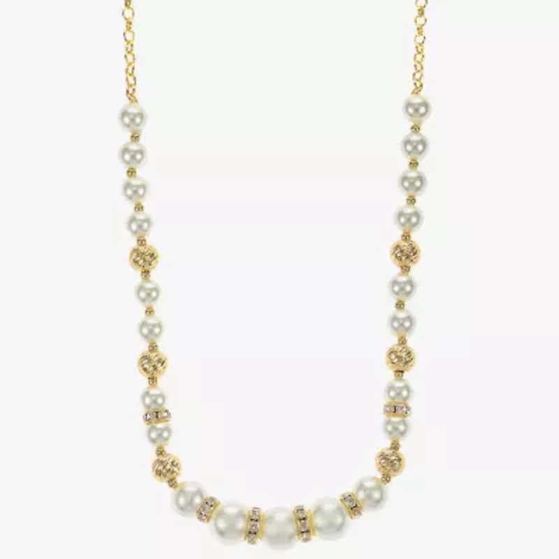 Monet Jewelry Womens 17 Inch Collar Necklace