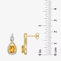 Gemstone 14K Gold Over Silver 2-pc. Oval Jewelry Set