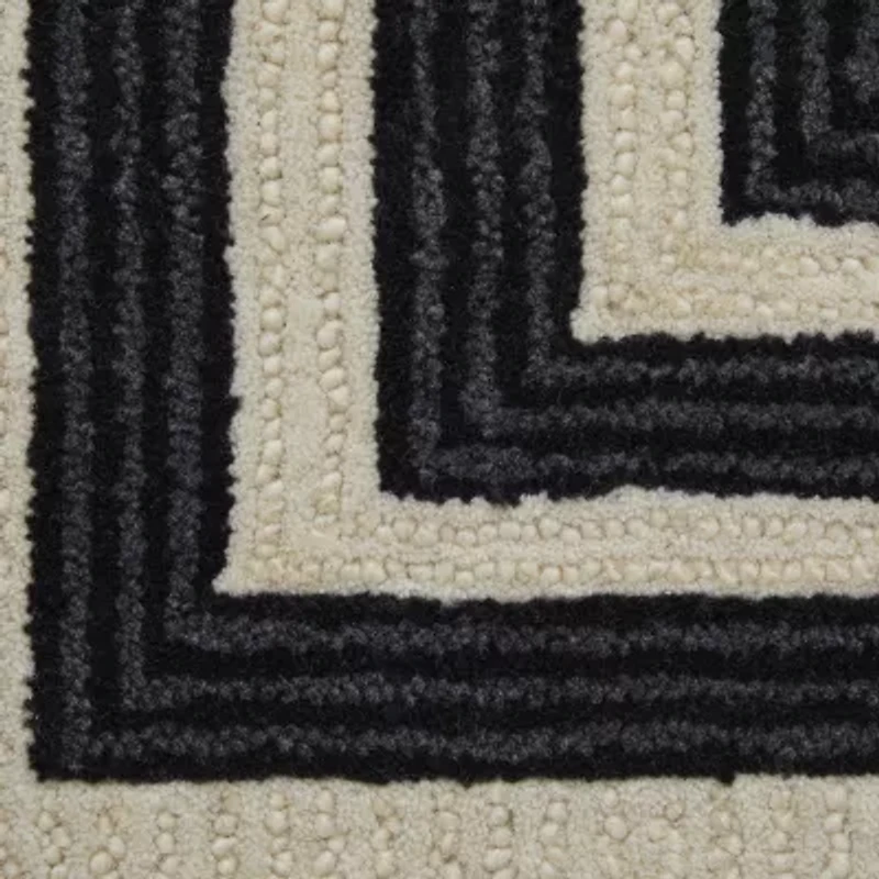 Weave And Wander Ardon Transitional Abstract Indoor Rectangular Area Rug