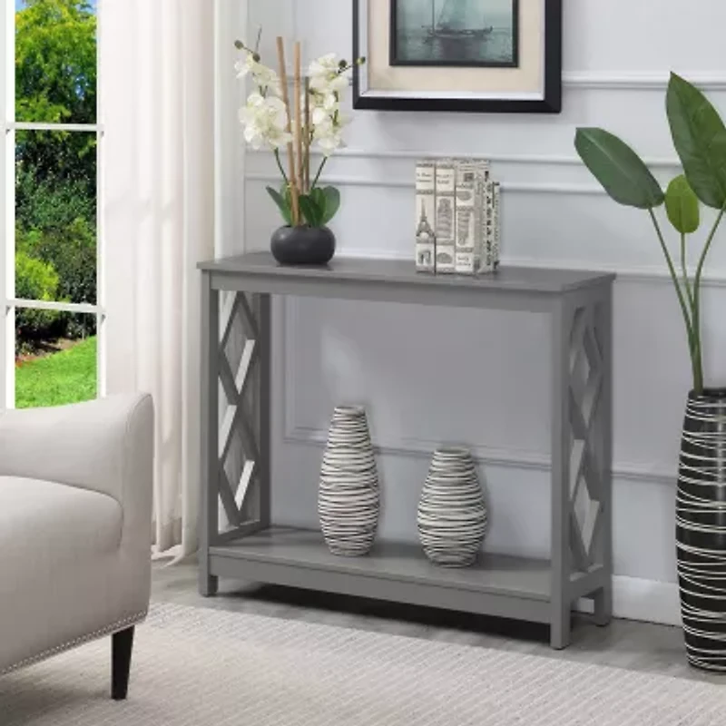 Diamond Console Table