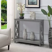 Diamond Console Table
