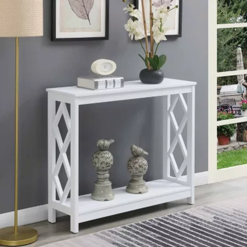 Diamond Console Table