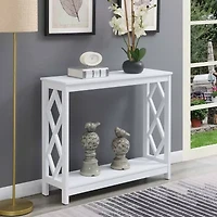 Diamond Console Table