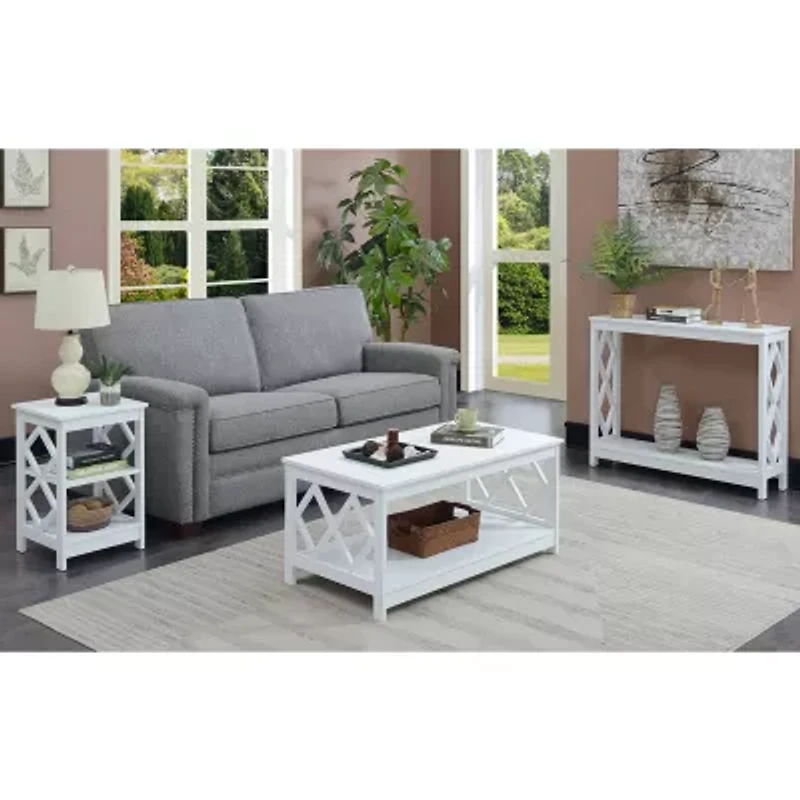 Diamond Console Table