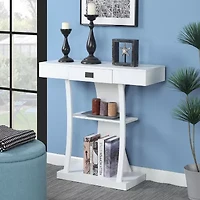Newport Harri 1-Drawer Console Table