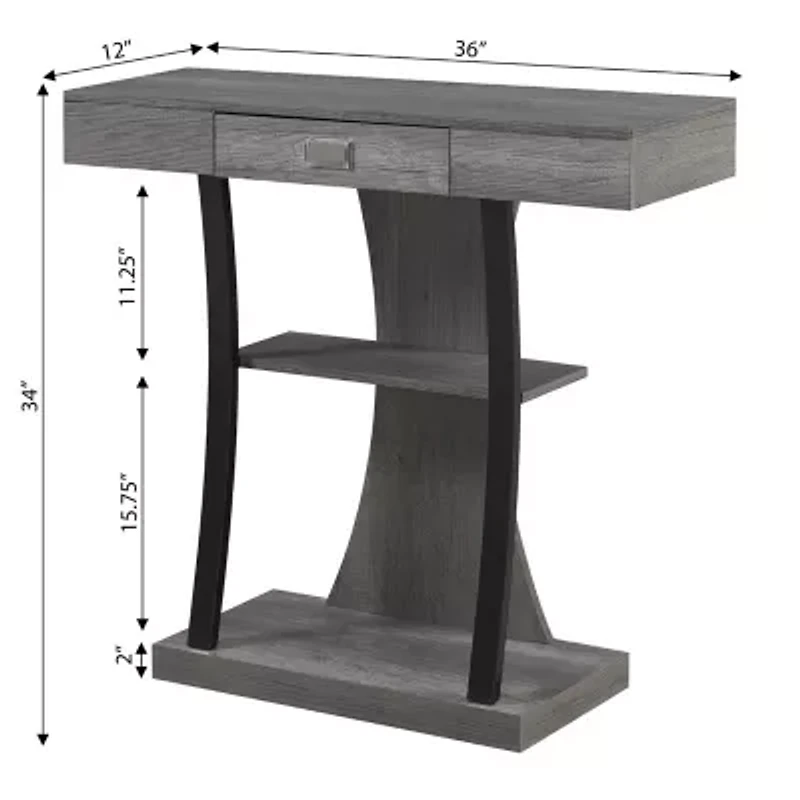 Newport Harri 1-Drawer Console Table