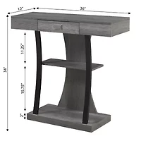 Newport Harri 1-Drawer Console Table