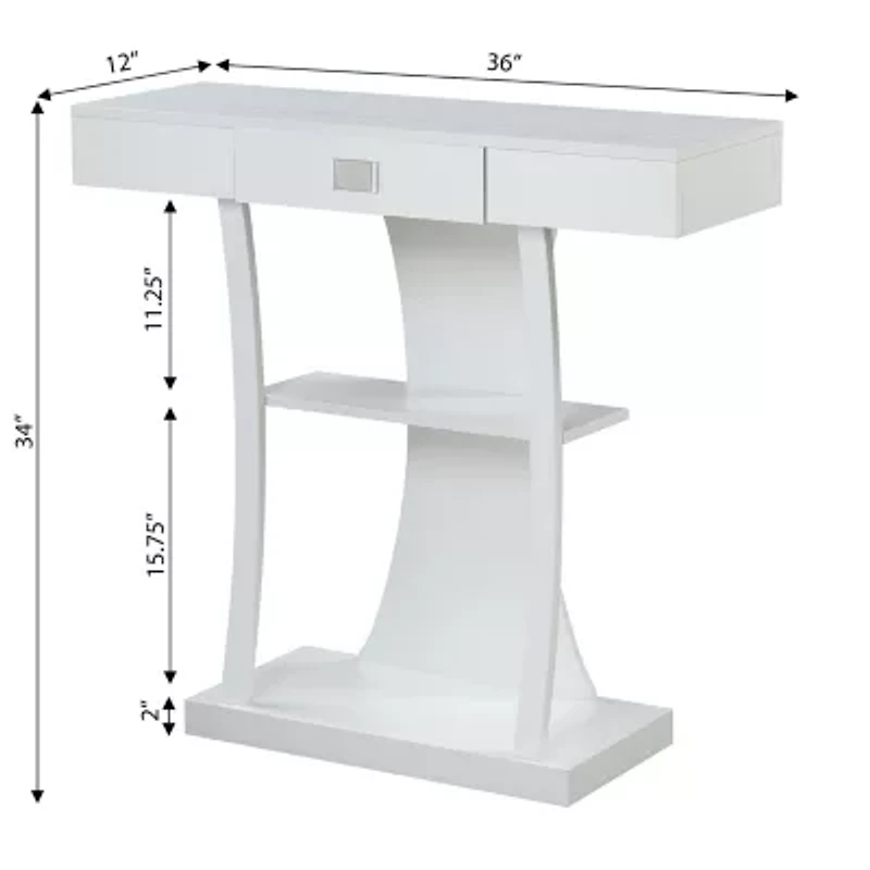 Newport Harri 1-Drawer Console Table