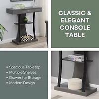 Newport Harri 1-Drawer Console Table