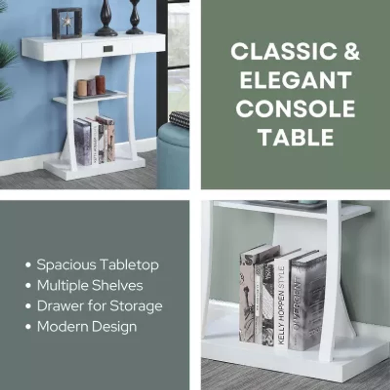 Newport Harri 1-Drawer Console Table