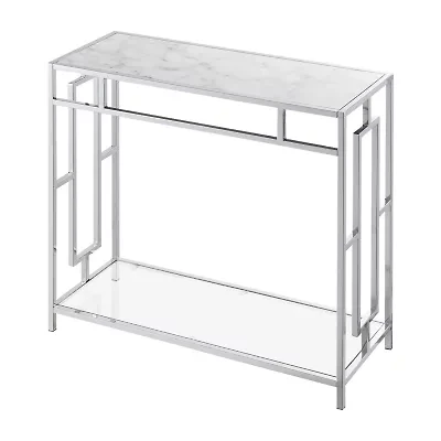 Town Square Metal Console Table
