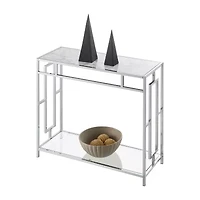 Town Square Metal Console Table