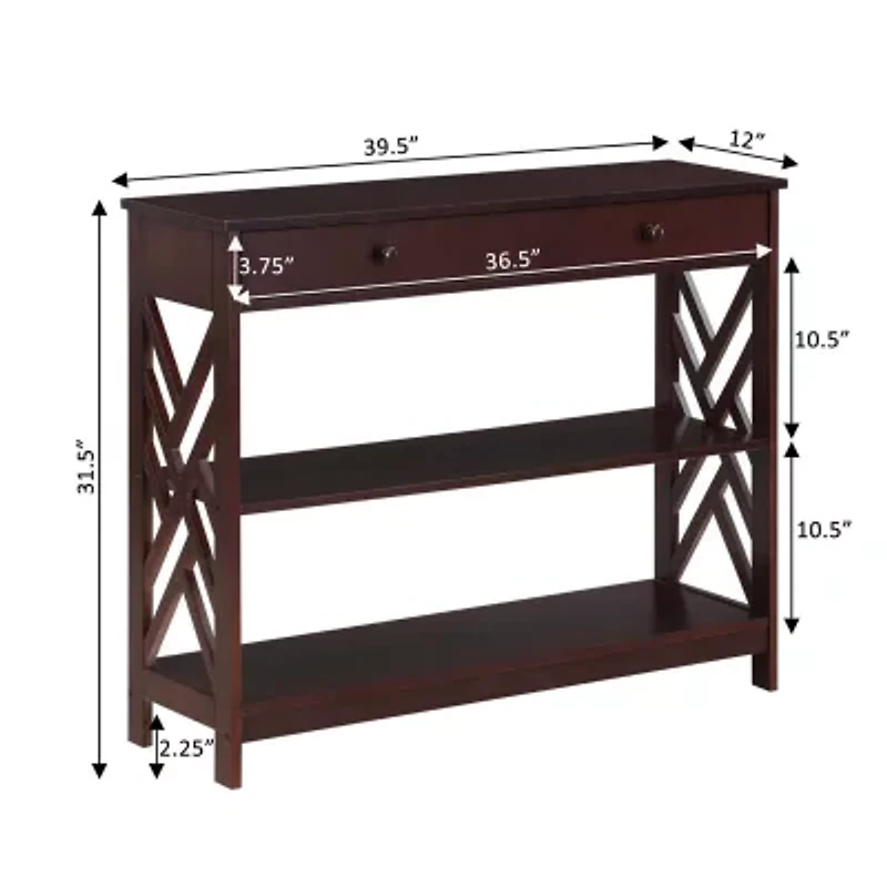 Titan 1-Drawer Console Table