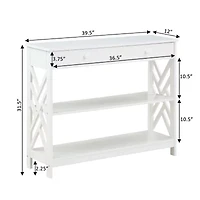 Titan 1-Drawer Console Table