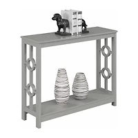 Ring Console Table With Shelf