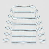 Thereabouts Little & Big Kid Boys Crew Neck Long Sleeve T-Shirt