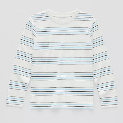 Thereabouts Little & Big Kid Boys Crew Neck Long Sleeve T-Shirt